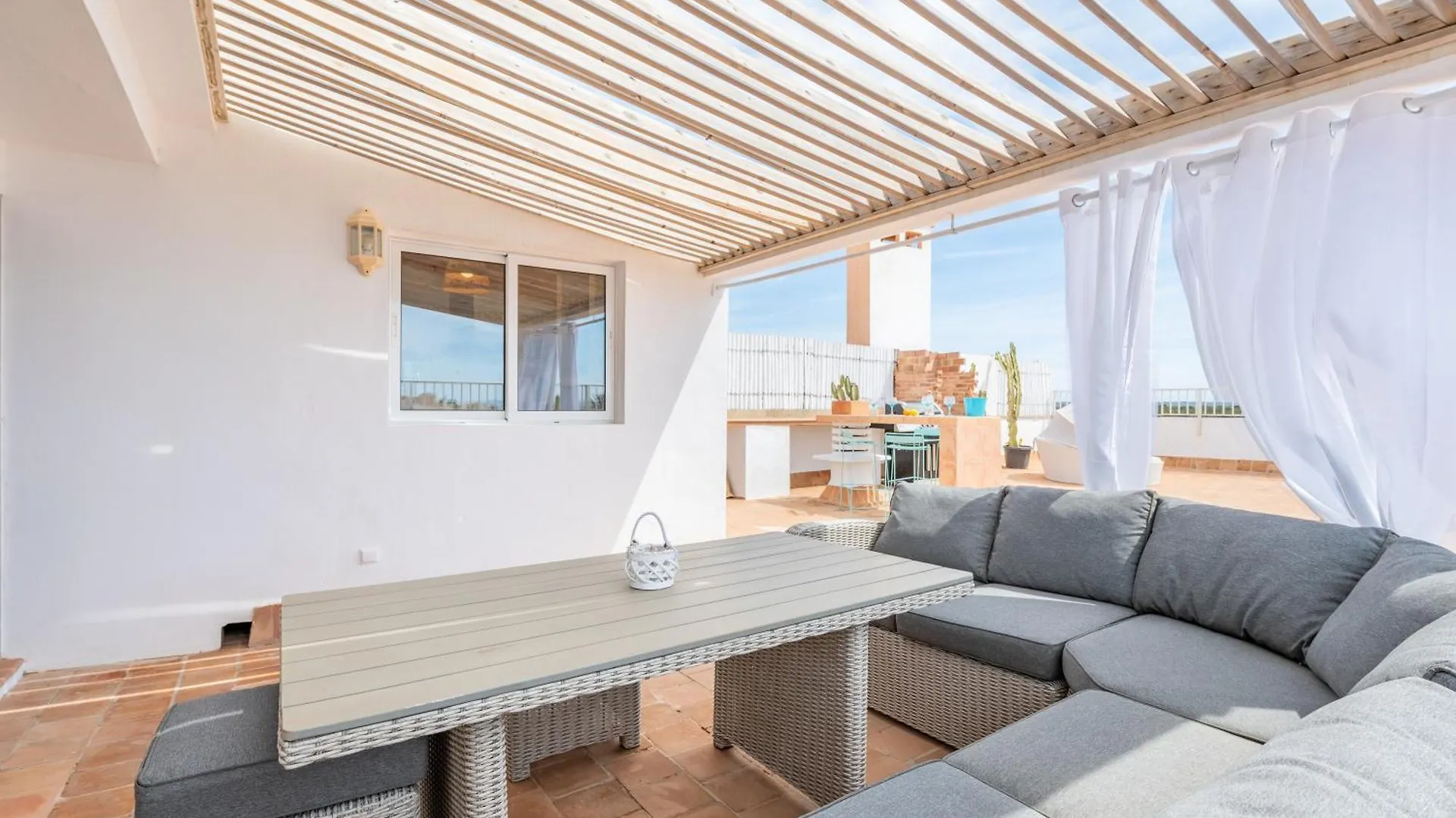 아파트 Beachfront Penthouse 콜로니아 산트 호르디 스페인